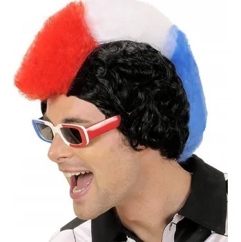 Karnevalová paruka Widmann paruka krátké vlasy modrá