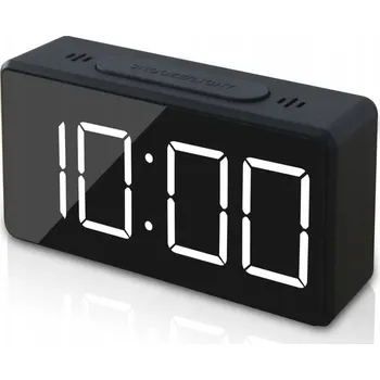 Hodiny Elektronické LED hodiny s budíkem a funkcí odloženého buzení (Černé)