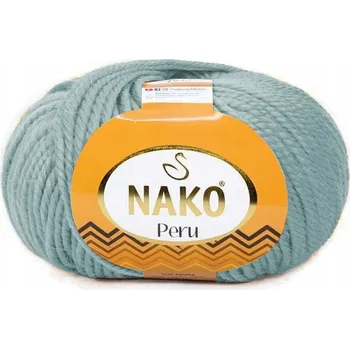 Příze Příze NAKO PERU 100g ALPAKA VLNA 3985 šedo-modrá