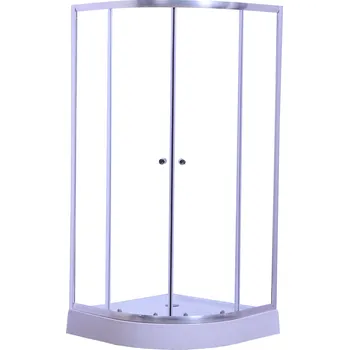 Savana Veduta Kora čtvrtkruhový sprchový kout s vaničkou Rozměr koutu: 90x90cm, Y8722