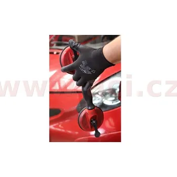 Moto rukavice Pracovní rukavice nylon černé (sada 12 párů) (Velikost: 8 - M) 2H244246