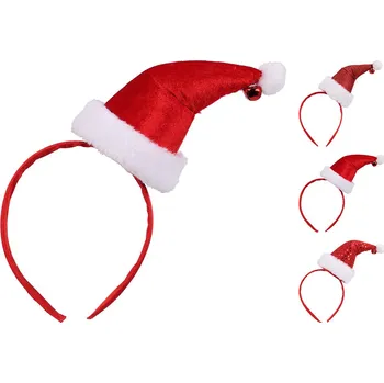 Čelenka KOOPMAN Čelenka - Mikulášská čepice s rolničkami (mix 3 barev)