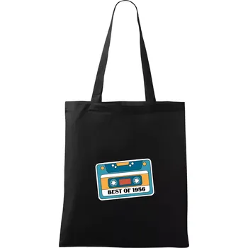Narozeniny kazeta Best of 1956 - Taška bavlněná - 42 x 38 cm ( Černá )