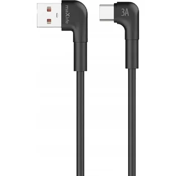 Datový kabel Kabel Maxlife USB - USB typ C 2 m černý