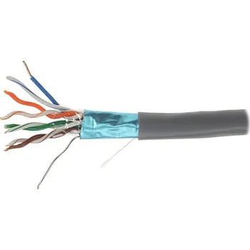 Počítač DAHUA TECHNOLOGY Dahua kabel FTP, Cat5e, drát, 4pár, PVC, Eca, šedý, balení 305m
