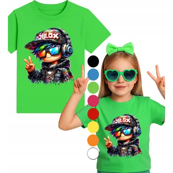 Chlapecké tričko Dětské Tričko Roblox Gamer T-Shirt A3 3XS 92cm + TETOVÁNÍ