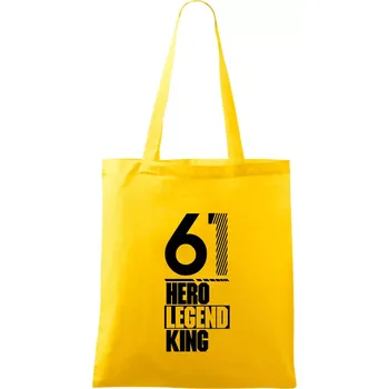 Hero, Legend, King / Queen 1961 - Taška bavlněná - 42 x 38 cm ( Žlutá )