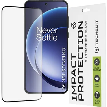 Techsuit - 111D Full Cover / Full Glue Glass - OnePlus 15R - BlackTechsuit - 111D celoplošné / celolepicí sklo - OnePlus 15R - Black