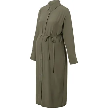 Dámské šaty 644141 - Tchibo - Těhotenské halenkové šaty - pro ženy - vel. XL 48/50 - barva: zelená