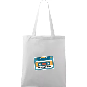 Narozeniny kazeta Best of 1996 - Taška bavlněná - 42 x 38 cm ( Bílá )