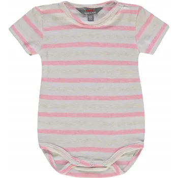Kojenecký body Kojenecké body s krátkým rukávem, proužky růžové Kanz, vel. 74