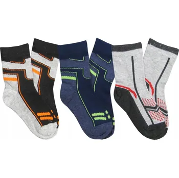 Pánské ponožky Chlapecké bavlněné sportowe ponožky Noviti Ponožky , velikost 27-30
