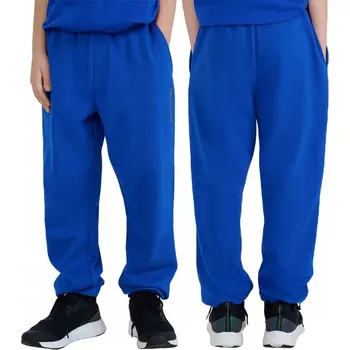 4F Chlapecké tepláky joggery - modré, velikost 140 (9-10 let)