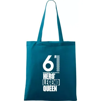 Hero, Legend, King / Queen 1961 - Taška bavlněná - 42 x 38 cm ( Petrolejová )