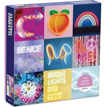 Puzzle Galison Puzzle Elektrické konfety 300 dílků