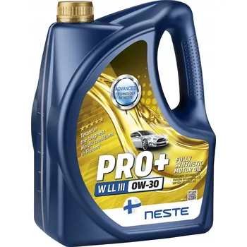 Motorový olej NESTE Pro+ 0W-30 4L Volvo A5/B5 syntetický motorový olej