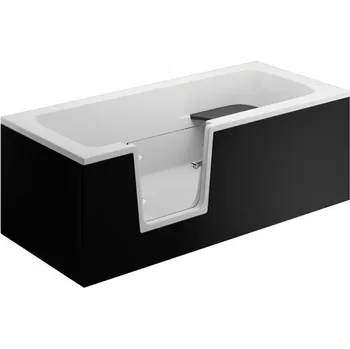 Polimat Vovo 150x58 krycí panel čelní černý, 00488