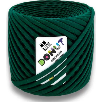Příze Špagáty MMboutique DONUT 7-9 mm/110 m Pine green