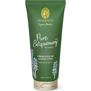 Tělové mléko Primavera Krémové mléko do sprchy Relaxing 200 ml