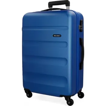 JOUMMA BAGS ABS Cestovní kufr ROLL ROAD FLEX Blue / Modrý, 65x46x23cm, 56L, 5849263 (medium)