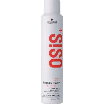 Stylingový přípravek Schwarzkopf OSIS+ Frezze Pump Finish Silný lak na vlasy 200 Ml
