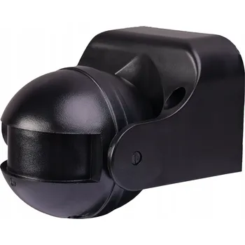 Pohybové čidlo Mikrovlnný snímač pohybu TG ELECTRO černý 180° 1200 W IP54 nástěnný