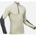 QUECHUA Pánské turistické tričko s dlouhým rukávem a UV ochranou MH 500 2XL