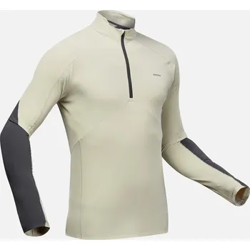 Dámská mikina QUECHUA Pánské turistické tričko s dlouhým rukávem a UV ochranou MH 500 2XL