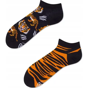 Pánské ponožky Kotníkové Ponožky MANY MORNINGS Feet Of The Tiger Low 39-42
