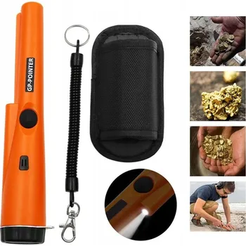 Detektor kovů Bezkontaktní detektor kovů GP-Pointer SA-980 oranžový s pouzdrem