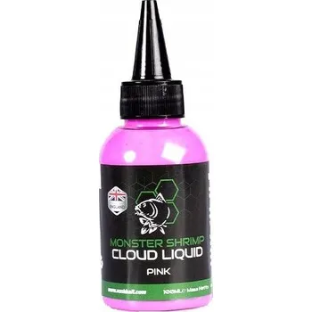 Návnadové aroma Nash Monster Shrimp Cloud tekutý sprej Pink 100 ml