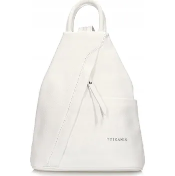 Kabelka Dámský kožený Batoh / kabelka přes rameno z pravé kůže - Vyrobeno v Itálii