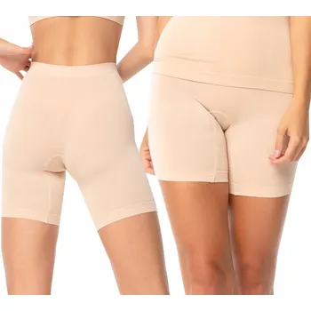 Kalhotky Zeštíhlující kalhotky Julimex bambusové šortky béžové velikost L