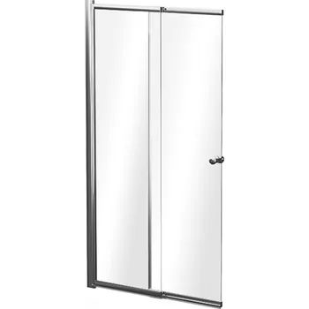 Besco Easy Slide dvoudílná vanová zástěna, chrom, PES-2S