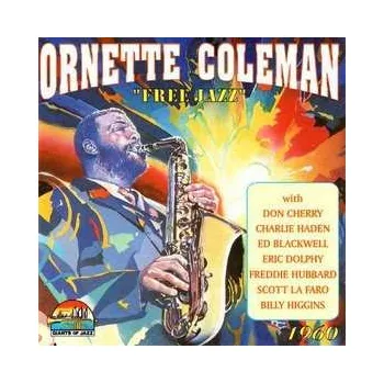 Hudba LP The Ornette Coleman Double Quartet: Free Jazz 2024 Gatefold Green Marble Vinyl