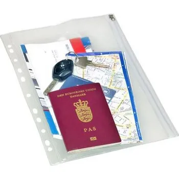 Plastové spisové desky na zip, 10 ks, A4