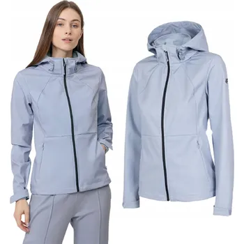 Dámská softshellová bunda DÁMSKÁ SOFTSHELLOVÁ BUNDA 4F SFD001 MODRÁ vel. S