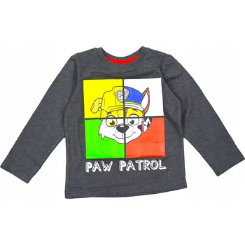 Chlapecké tričko Tlapková patrola (Tlapková patrola) CHLAPECKÉ TRIČKO S DLOUHÝM RUKÁVEM PRO CHLAPCE PEJSCI (Pejsci) TRIKO 128 P15