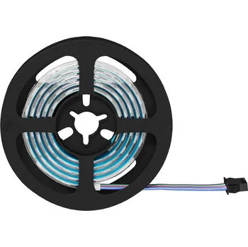 LED páska vidaXL LED pás 24 pcs Černá a průhledná 90 x 0,8 x 0,3 cm Měď a plast