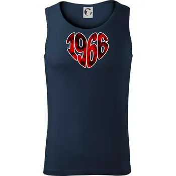1966 v srdci - Tílko pánské Core - 2XL ( Námořní modrá (téměř černá) )