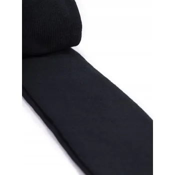 YOCLUB dětské punčocháče černé bavlna velikost 128