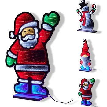 Vánoce KOOPMAN Světelná dekorace s LED světlem Infinity Lights 45 cm (mix /cena 1ks)