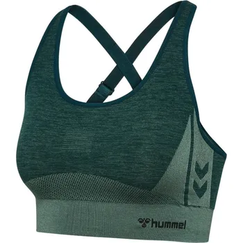 Dámské spodní prádlo Podprsenka Hummel hmlCLEA SEAMLESS SPORTS TOP 211937-6250 Velikost XS