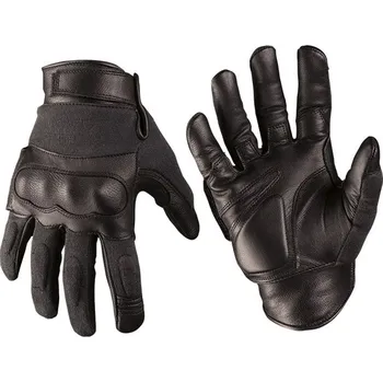 Rukavice MIL-TEC Tactical 12504202 kůže/aramid černé