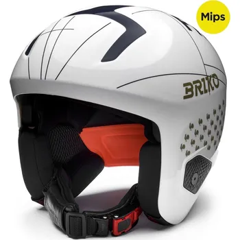 BRIKO Lyžařská helma FROST 56–60cm BÍLÁ