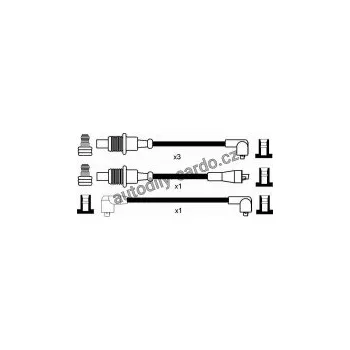 Zapalovací kabel Sada kabelů pro zapalování NGK RC-CT611 - CITROËN