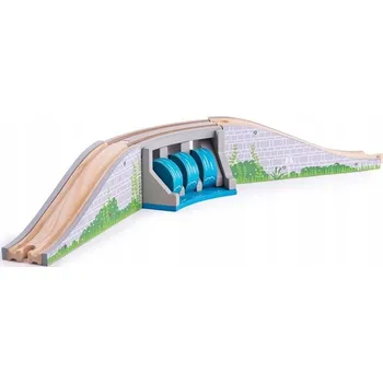 Vláček a vláčkodráha BIGJIGS: vláčkodráha – most s vodopádem BJT279