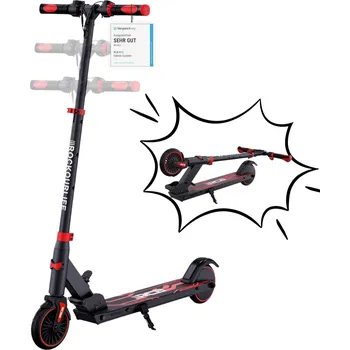 Motorová koloběžka RCB Elektrická koloběžka pro děti NO SIZE ČERVENÁ