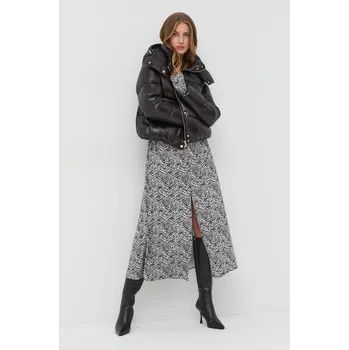 Péřová bunda Patrizia Pepe 2O0050.A9M0 černá 99X, vel. 40