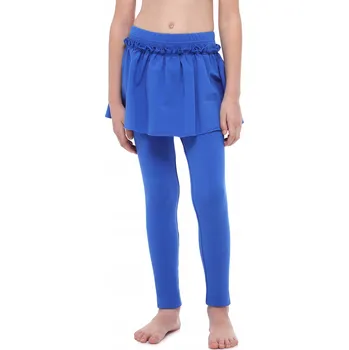 Dívčí legíny Dívčí legíny s dlouhou sukní bavlna MS10-255 Kobaltová 140